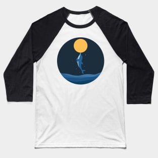 Kiss The Moon Baseball T-Shirt